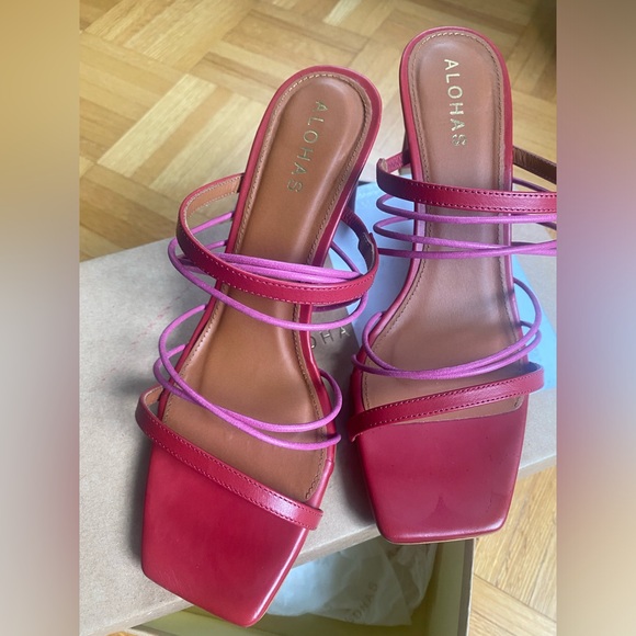 ALOHAS x Anthropologie strappy heels - Picture 3 of 7